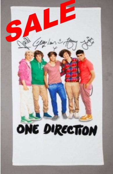 One Direction Design 2 Beach Towel