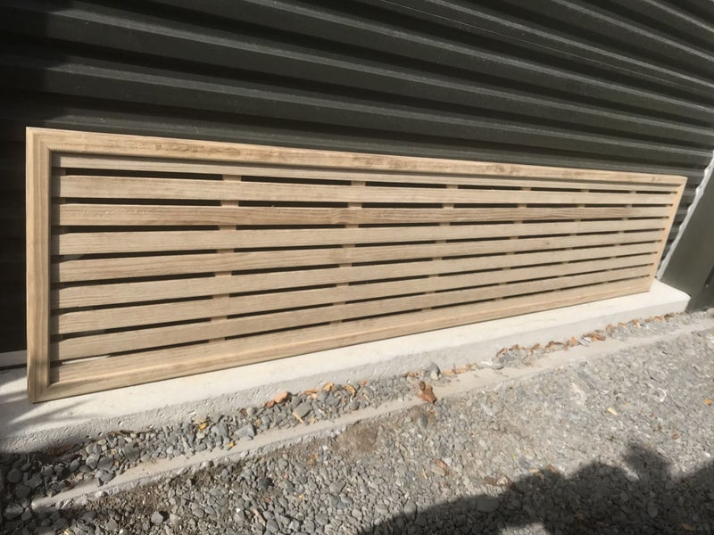 500 x 2400 15mm Gap Trellis Fence Topper Framed Carousel 5