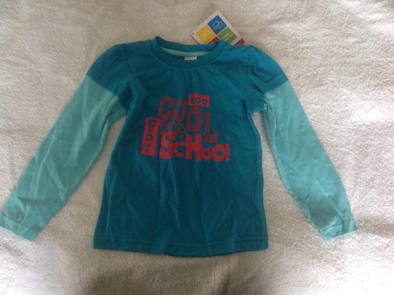 Hippo & Friends Long Sleeve Top Size 2 1/2 - NEW with Tags Carousel 1