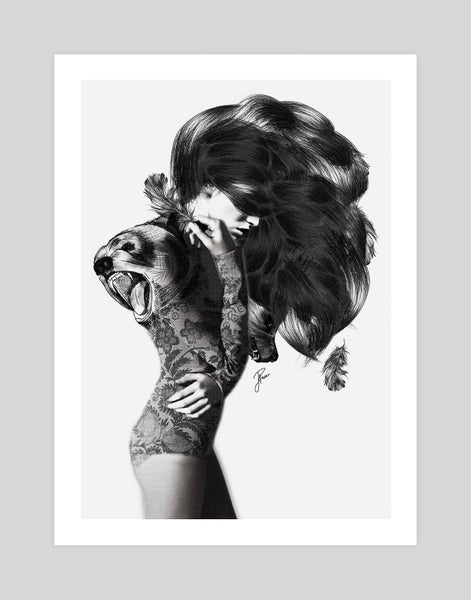 Bear #2 by Jenny Liz Rome Art Print - A3 Carousel 1