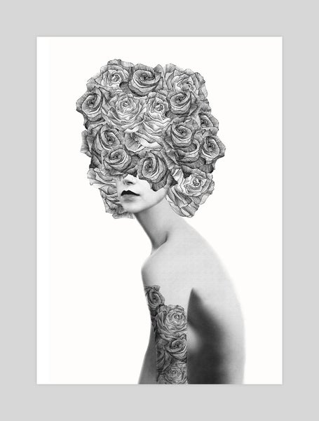 Rose #2 by Jenny Liz Rome Art Print Carousel 1