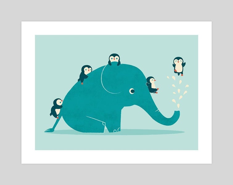 Waterslide by Jay Fleck Art Print Carousel 1