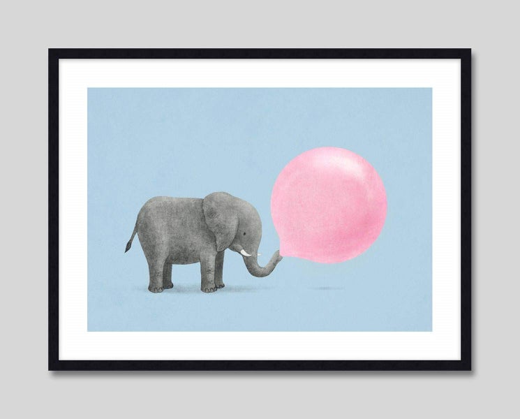 Jumbo Bubblegum by Terry Fan Art Print Carousel 1