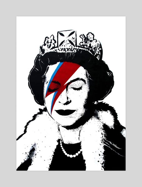 Lizzy Stardust by Banksy Art Print Carousel 1