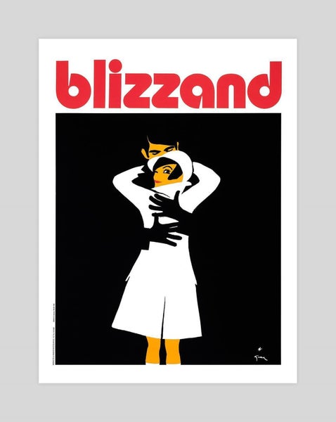 Blizzand Embrace by Rene Gruau Art Print Carousel 1