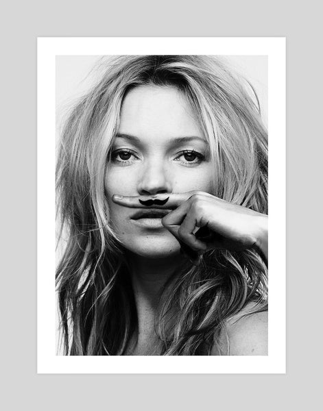 Kate Moss Life Is A Joke Art Print Carousel 1