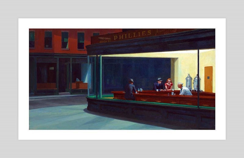 Nighthawks by Edward Hopper Art Print Carousel 1