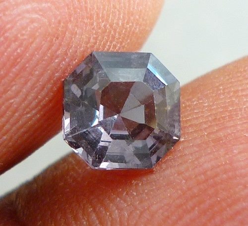 1.35CT CUSTOM CUT RARE BIG 100% NATURAL PURPLE GREY SPINEL Carousel 1