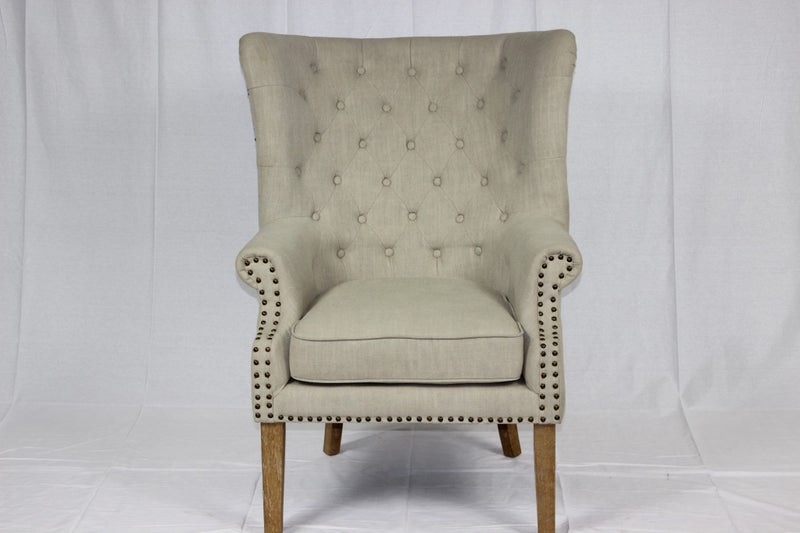 Tnc Round Back Wing Chair 2250