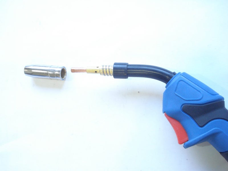 Euro Mig gun torch size 15 + optional liner, tips, nozzles : Weldingstuff Carousel 2