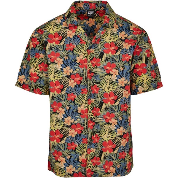 Urban Classics - HAWAII RESORT Summer Floral Shirt Carousel 1