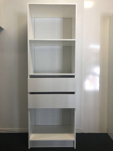 600w Freestanding Wardrobe Organiser With Drawers Factory Direct