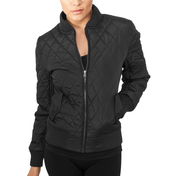 Urban Classics Ladies - DIAMOND QUILT NYLON Jacket Carousel 2