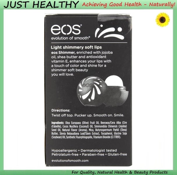 EOS LIP BALM - SHEER PEARL SHIMMER - GENUINE Carousel 4