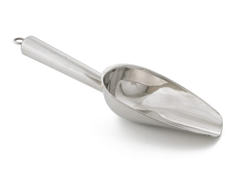 Stainless Steel Round Ice Scoop - 30cm x 10.5cm x 5.5cm Carousel 1