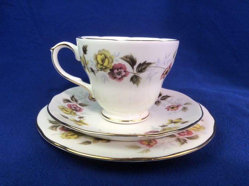 Elegant Duchess Bone China 'Romance' Trio Lot 475H Trade Me