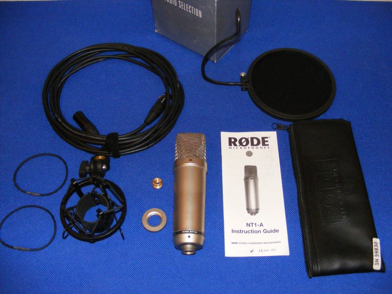 Rode NT1A Microphone with boom mic stand Trade Me