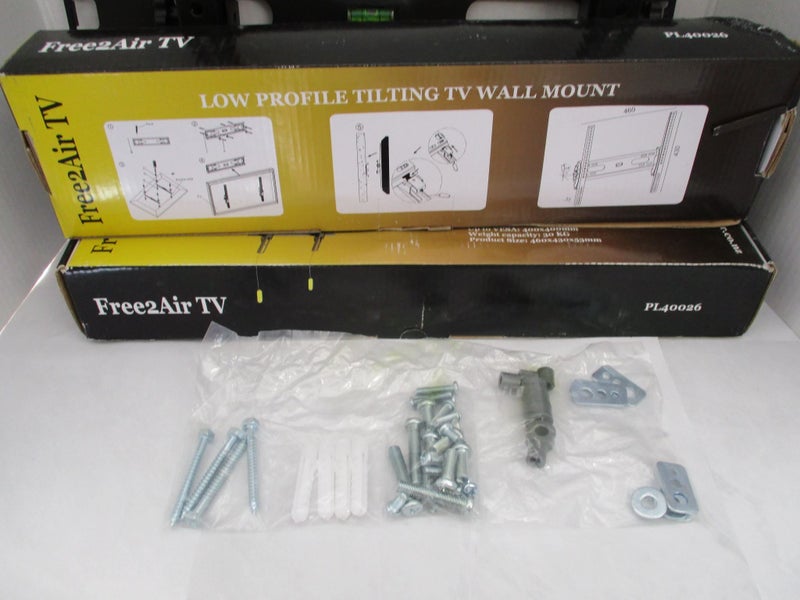 2 x sets Low Profile TILTING TV/MONITOR Bracket/Wall Mount 26" to 42" Carousel 2