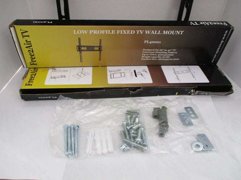2 x sets Low Profile Fixed TV/Monitor Bracket/Wall Mount 26" to 42" Carousel 3