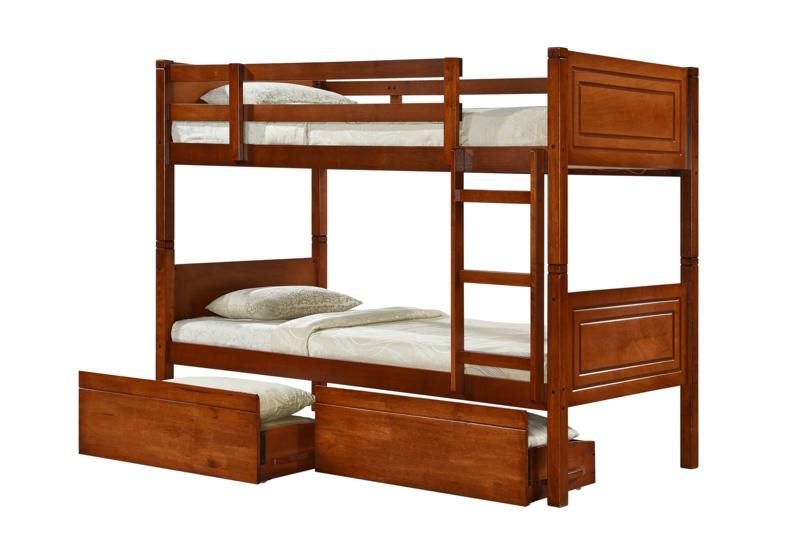Bunk Beds Drawers Oak Colour Without Mttress Trade Me