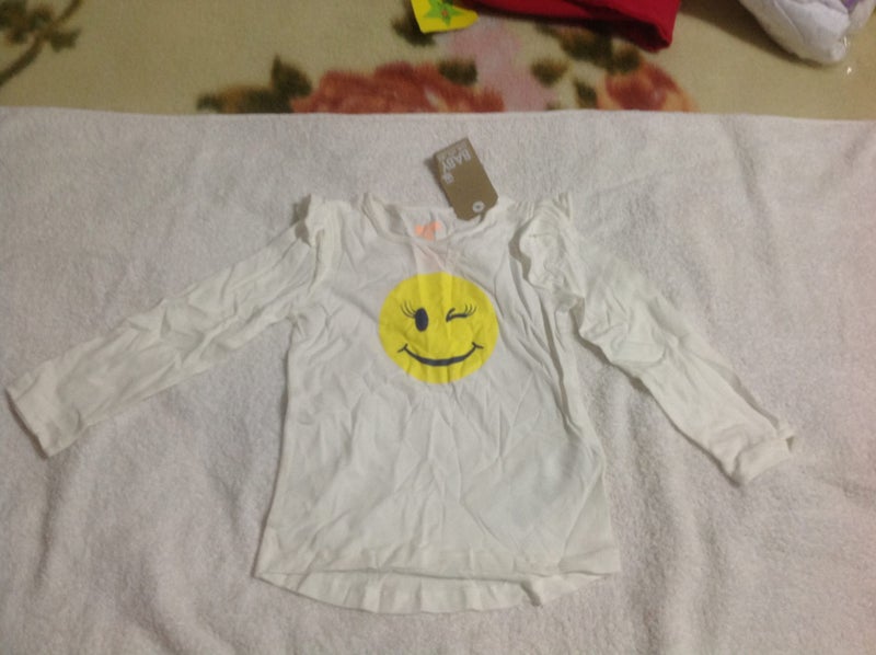 Cotton on Kids Girls Size 18-24mths Long Sleeve Top - NEW with tags. Carousel 1