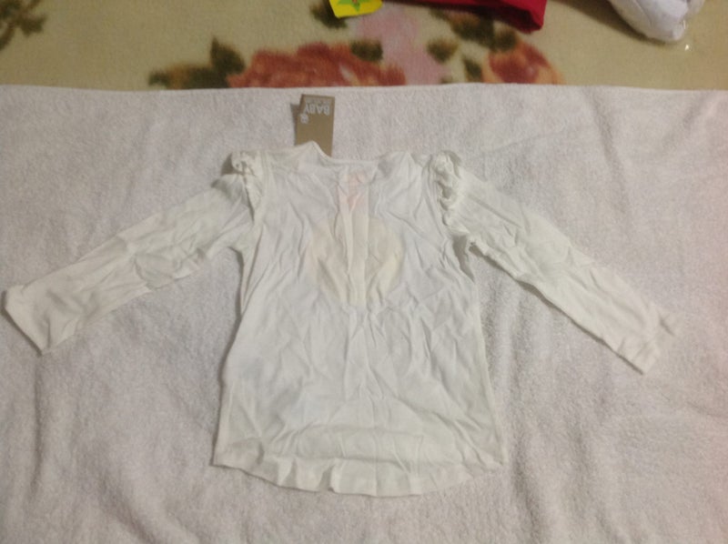 Cotton on Kids Girls Size 18-24mths Long Sleeve Top - NEW with tags. Carousel 2