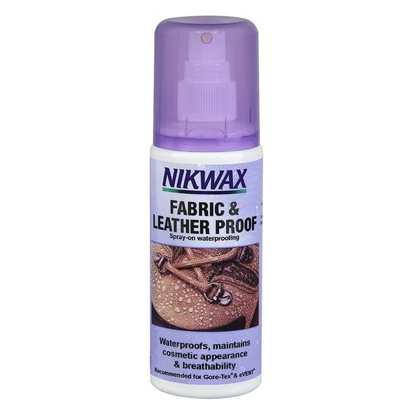 Nikwax Fabric & Leather Proof 125ml - Spray On Carousel 1