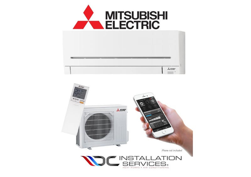 Mitsubishi Electric EcoCore AP50 6.0 kW Wi-Fi Heat Pump & Installation Carousel 1