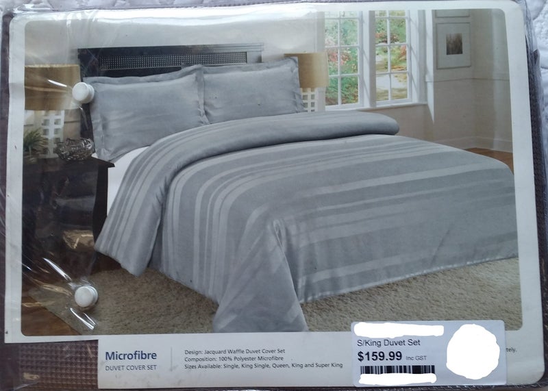 Duvet Cover Super King Size And Pillow Set Trade Me