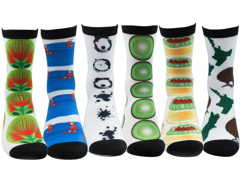 Clearance Sell - Any 3 Pairs of Digital Printed Socks Carousel 1