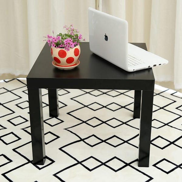Ikea Lack Side Table Black 55x55cm