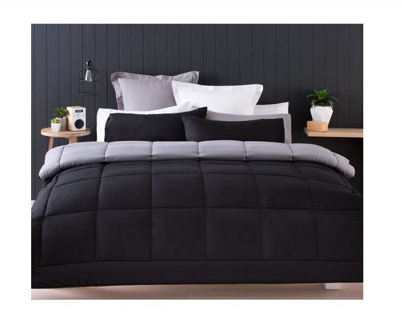 Comforter Set Double Bed Black Trade Me