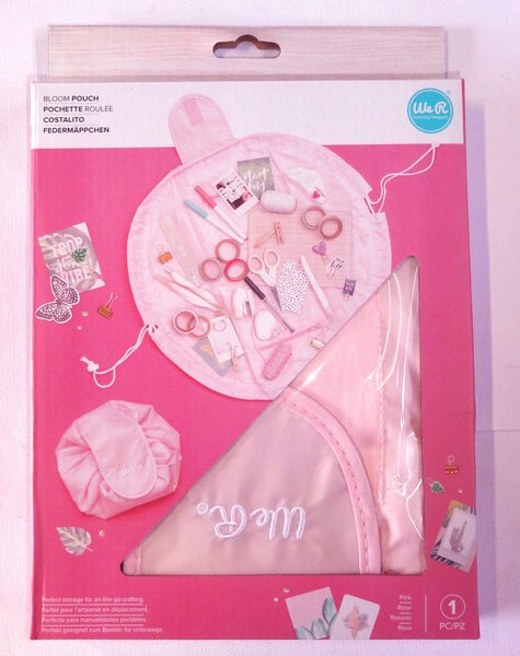 WeR Memory Keepers Bloom Pouch - Pink WR660598 Carousel 1