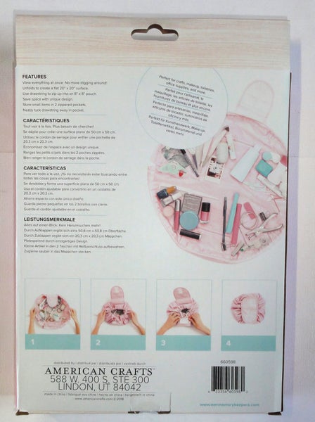 WeR Memory Keepers Bloom Pouch - Pink WR660598 Carousel 2