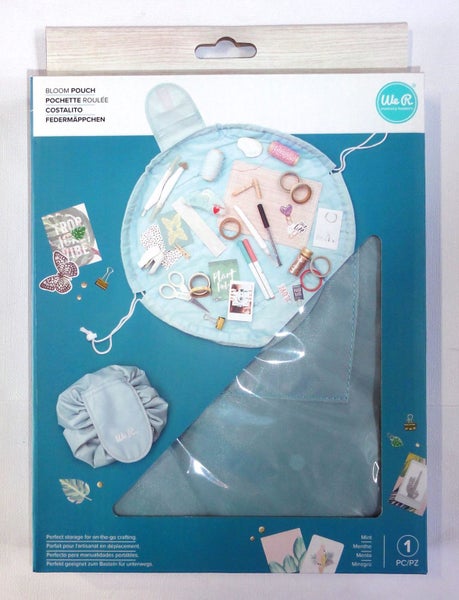WeR Memory Keepers Bloom Pouch - Mint WR660566 Carousel 1