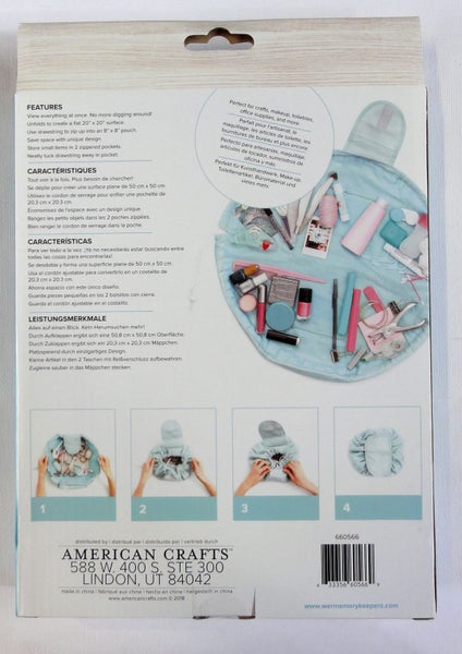 WeR Memory Keepers Bloom Pouch - Mint WR660566 Carousel 2