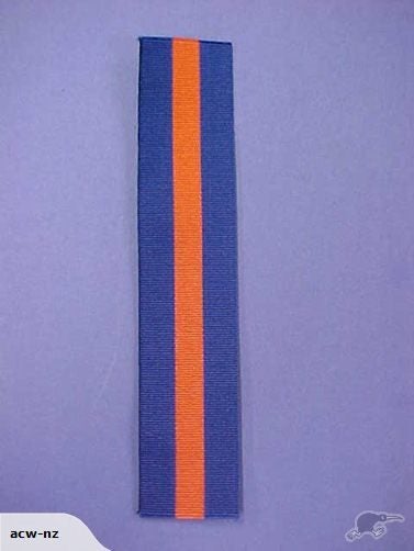 NZ WAR MEDAL RIBBON 1845 -1847 or 1860-1866 MILITARY Carousel 1
