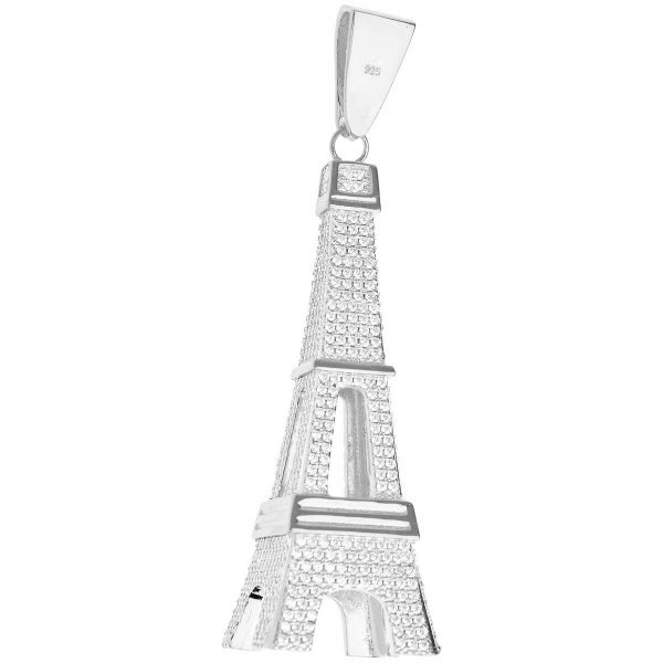 Premium Bling - 925 Sterling Silver Eiffel Tower Carousel 3