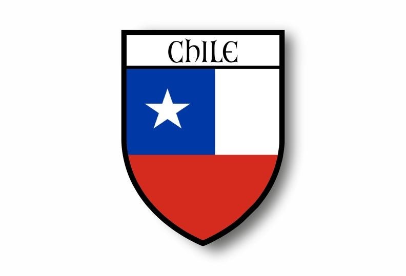 Chile Flag Vinyl Decal Sticker ** 5 Sizes **
