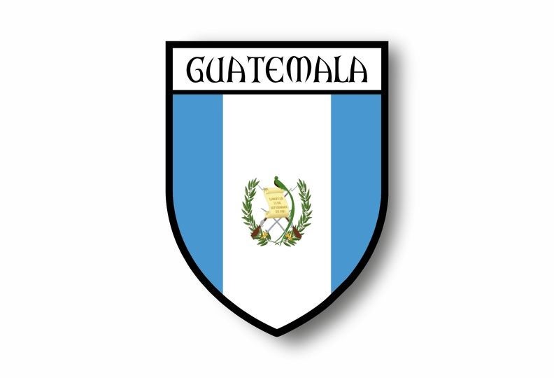 Guatemala Flag Vinyl Decal Sticker ** 5 Sizes **