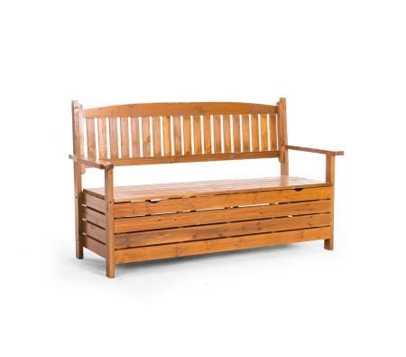 Garden Bench With Storage Wooden