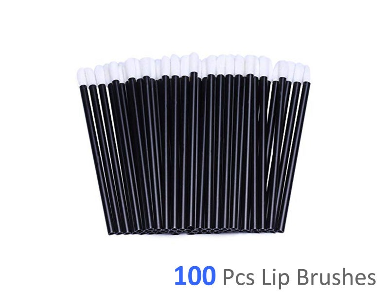 100 pcs Lip Brushes Disposable Lipstick Wards Carousel 1