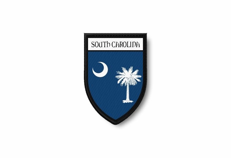 South Carolina Patch Iron on