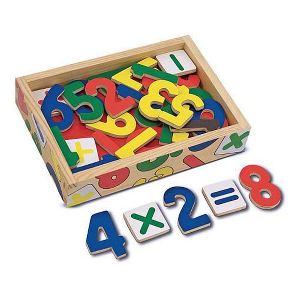 Melissa & Doug Magnetic Wooden Numbers Carousel 1