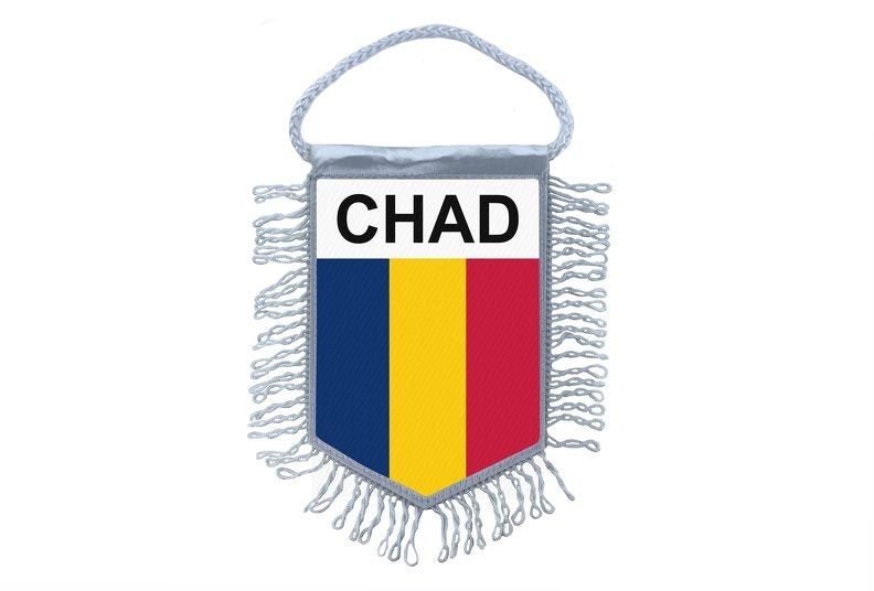 Mini banner flag pennant window mirror cars country banner chad Carousel 1