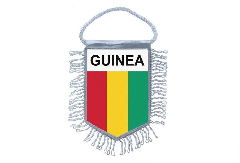 Mini banner flag pennant window mirror cars country banner guinea Carousel 1