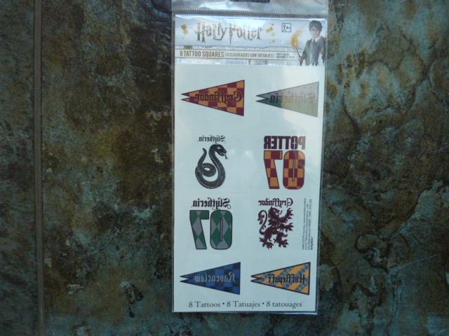 Harry Potter - temporary stick-on tattoos * Carousel 1