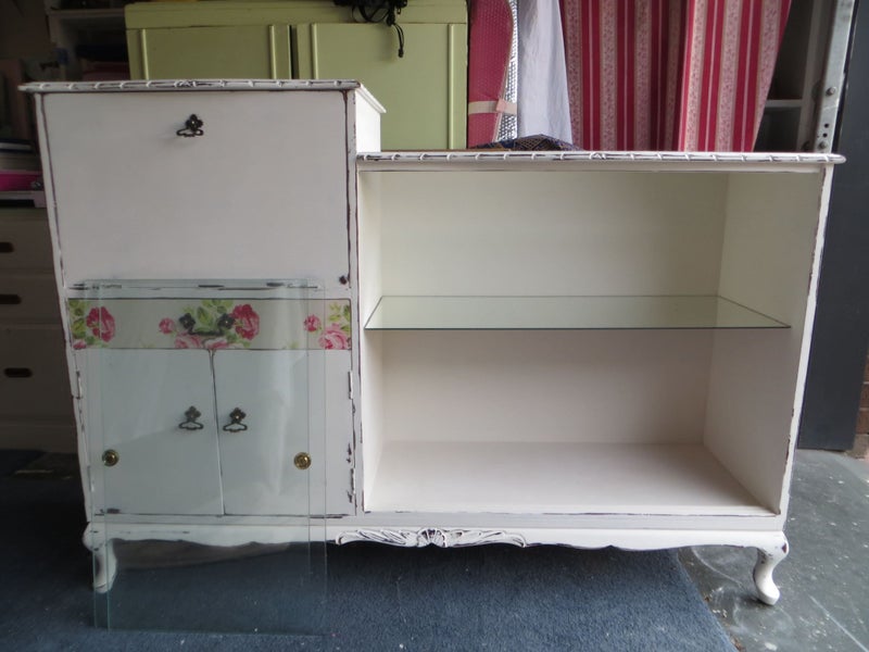 Shabby Chic Dresser Or Display Cabinet Trade Me