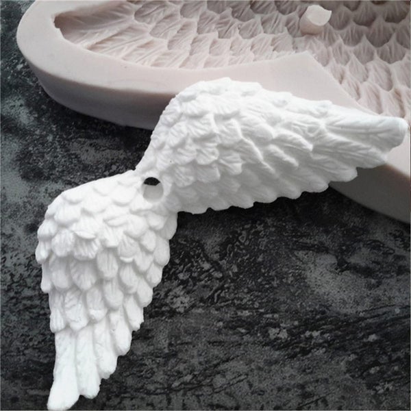Angel Wings Silicone Mold 3D Fondant Chocolate Soap Mould (A02)62966410311298114