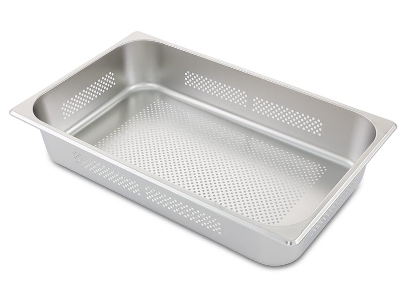 Perforated Steam Pan 1/1 100mm S/S Gastronorm Dish Carousel 1